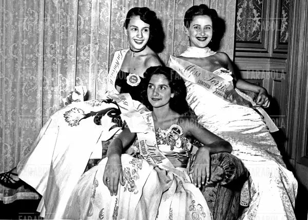 Liliana Cardinale, Anna Maria Bugliari e Anna Maria Rossi, Miss Italia 1950