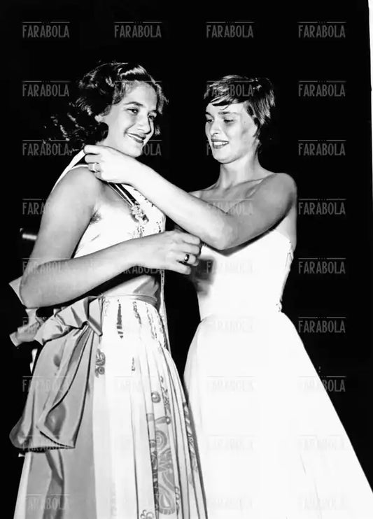 Lucia Bosè e Anna Maria Bogliari, Miss Italia 1950
