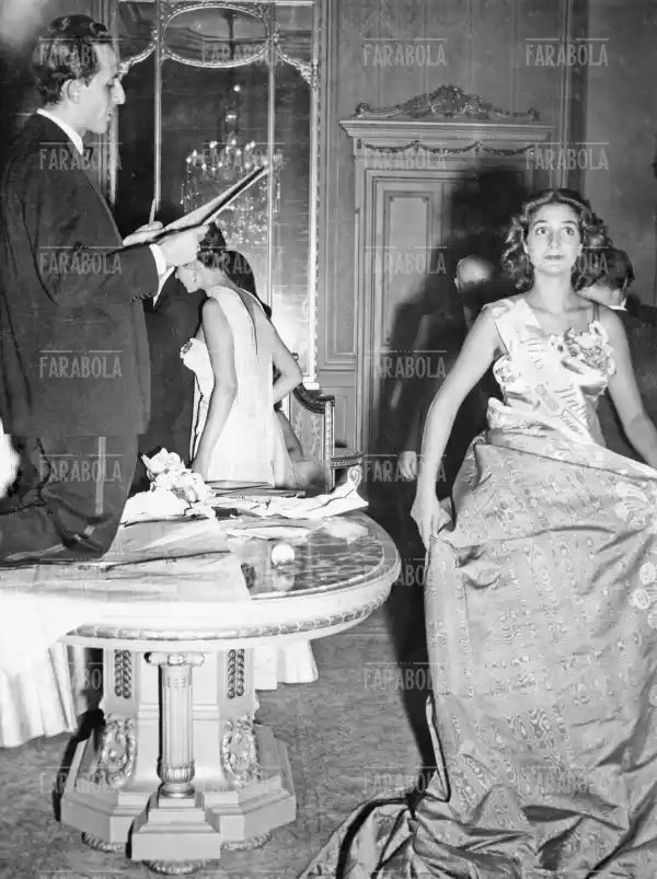 Anna Maria Bugliari e Augusto Borselli, Miss Italia 1950