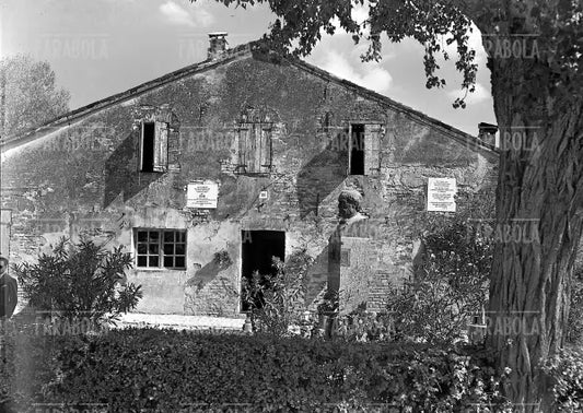 Casa natale e busto di Giuseppe Verdi, Roncole di Busseto, 1950