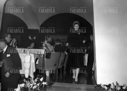 Sfilata della Rinascente, Albergo Duomo, Milano, 1950