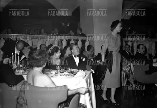 Sfilata della Rinascente, Albergo Duomo, Milano, 1950