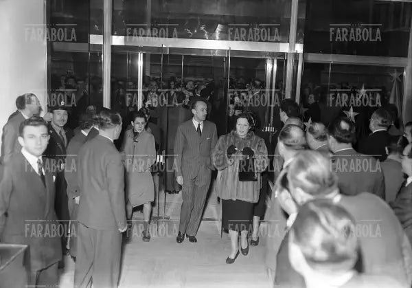 Giorgio Brustio, Eröffnung der neuen Rinascente, Mailand, 1950