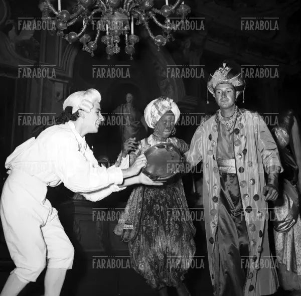 Bal Oriental a Palazzo Labia, Venezia, 1951