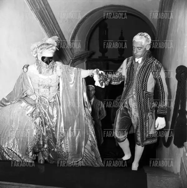 Bal Oriental a Palazzo Labia, Venezia, 1951