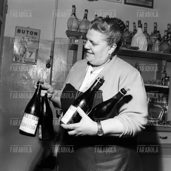 Nerina, proprietaria di un ristorante tipico, Bologna, 1951