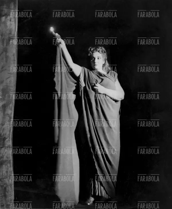Maria Callas, Opera Norma, Teatro alla Scala, Milano, 1952