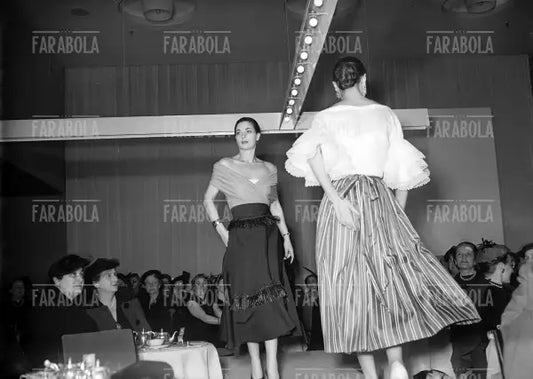 Sfilata di primavera della Rinascente, Milano, 1952