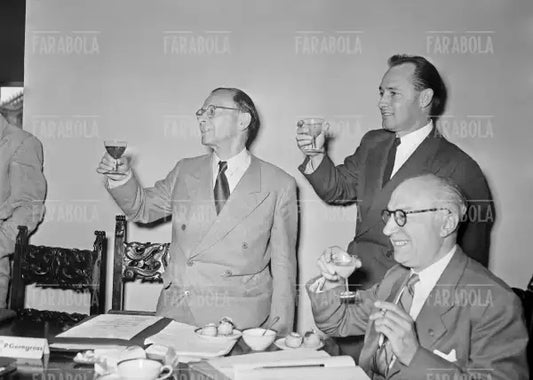 Riunione degli esportatori alla Rinascente, Milano, 1952
