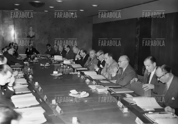 Ricevimento per gli esportatori della Rinascente, Villa d'Este, Como, 1952