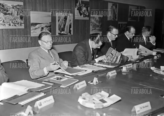 Ricevimento per gli esportatori della Rinascente, Villa d'Este, Como, 1952