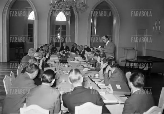 Ricevimento per gli esportatori della Rinascente, Villa d'Este, Como, 1952