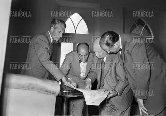 Ricevimento per gli esportatori della Rinascente, Villa d'Este, Como, 1952