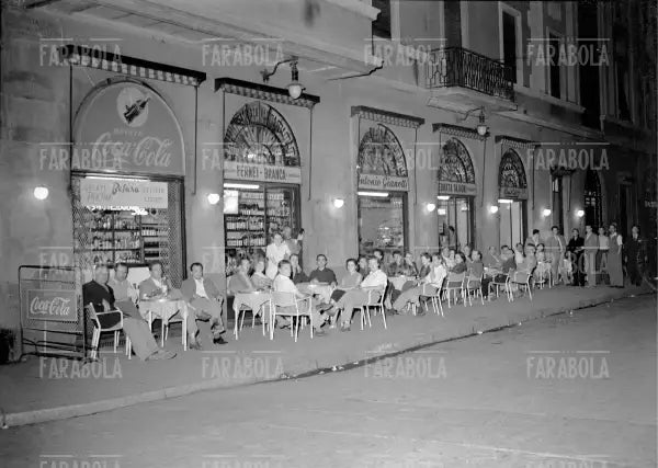 Bar Premuda, Milano, 1952