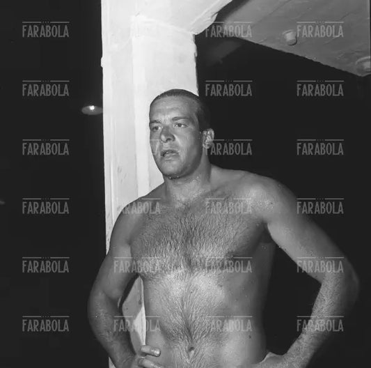 Carlo Pedersoli (Bud Spencer), Campionati Italiani di nuoto, Roma, 1953