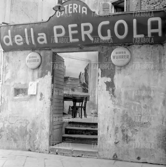 Osteria della Pergola, Milano, 1953