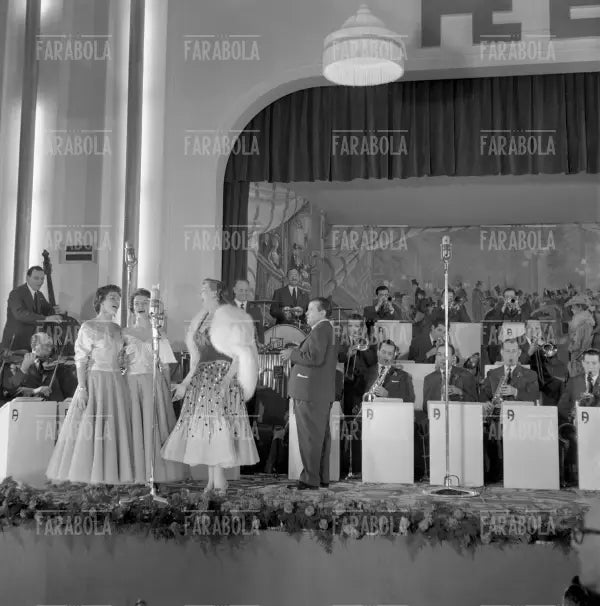 Carla Boni e il Duo Fasano, Festival di Sanremo, 1954