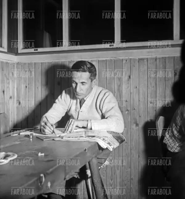 Dino Buzzati, Cervinia, 1954