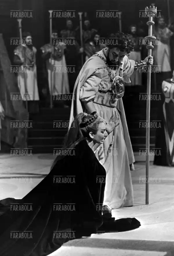 Maria Callas, Opera Medea, Teatro dell'Opera, Roma, 1955