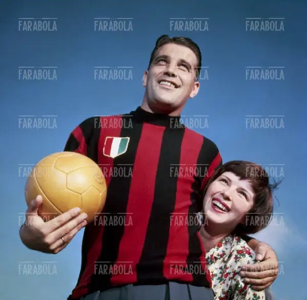 Delia Scala e Gunnar Nordahl, Milano, 1955