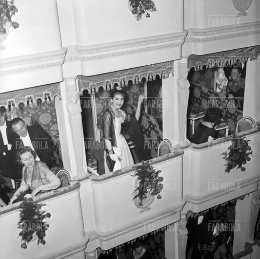 Maria Callas, Inaugurazione della Piccola Scala, Milano, 1955