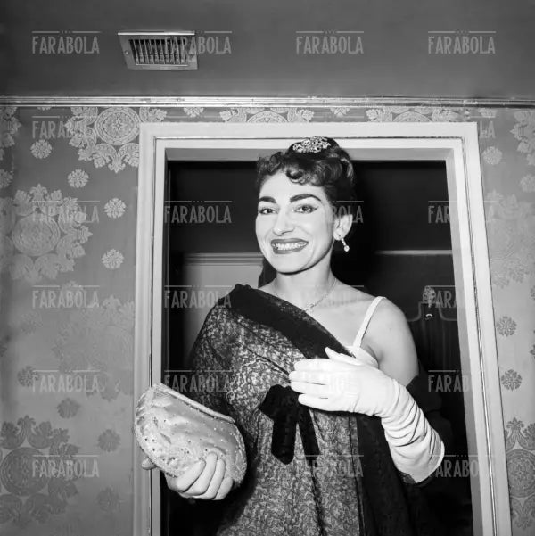 Maria Callas, Inaugurazione della Piccola Scala, Milano, 1955