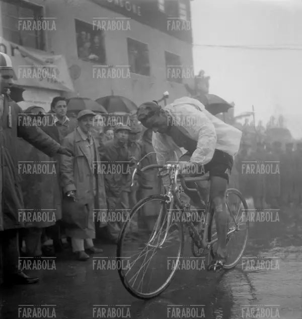 Alessandro Fantini sul Monte Bondone, Giro d'Italia, 1956