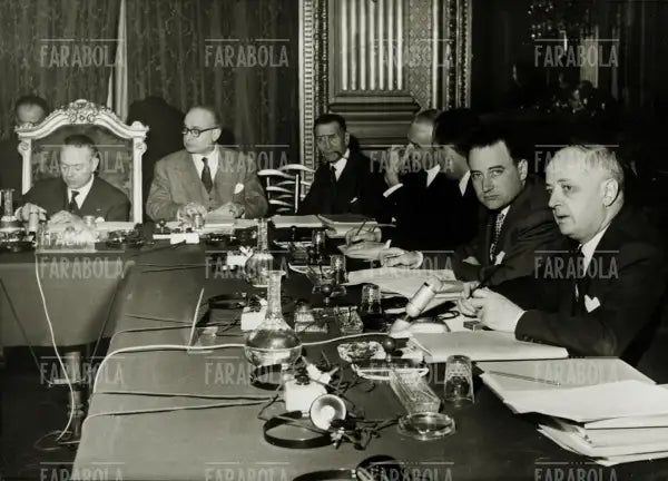 Riunione dei sei per il Mercato Comune, Parigi, 1957