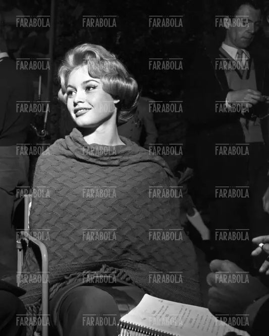 Brigitte Bardot sul set, Film Una parigina, Parigi, 1957