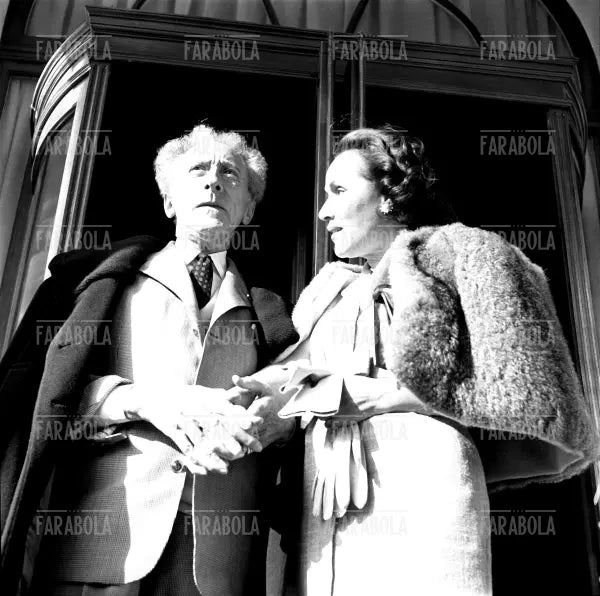 Jean Cocteau e Dolores del RÌo, Festival di Cannes, 1957