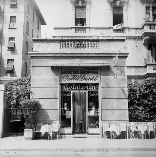 Bar gelateria, Milano, 1957