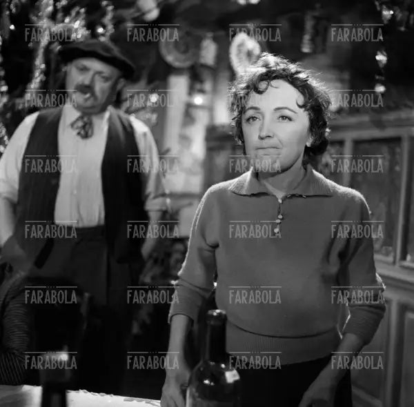 Edith Piaf sul set, Film Les amants de demain, Parigi, 1957