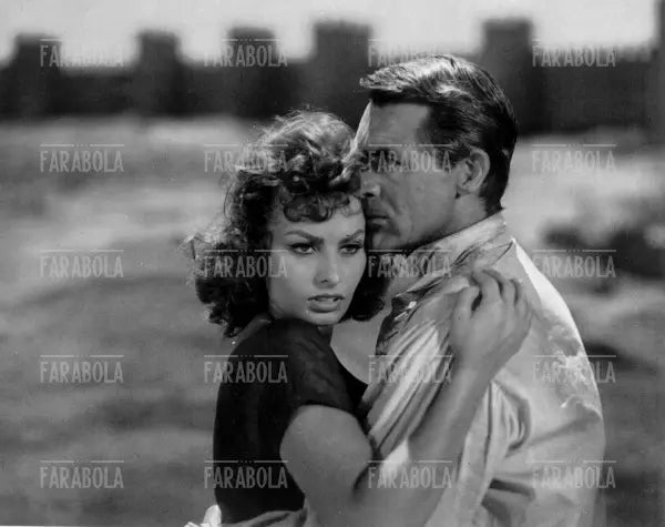 Sophia Loren e Cary Grant, Film Orgoglio e passione, 1957