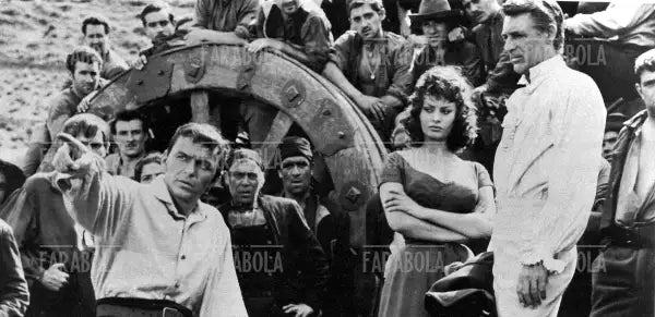 Sophia Loren, Frank Sinatra e Cary Grant, Film Orgoglio e passione, 1957