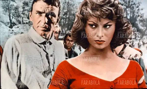 Sophia Loren e Frank Sinatra, Film Orgoglio e passione, 1957