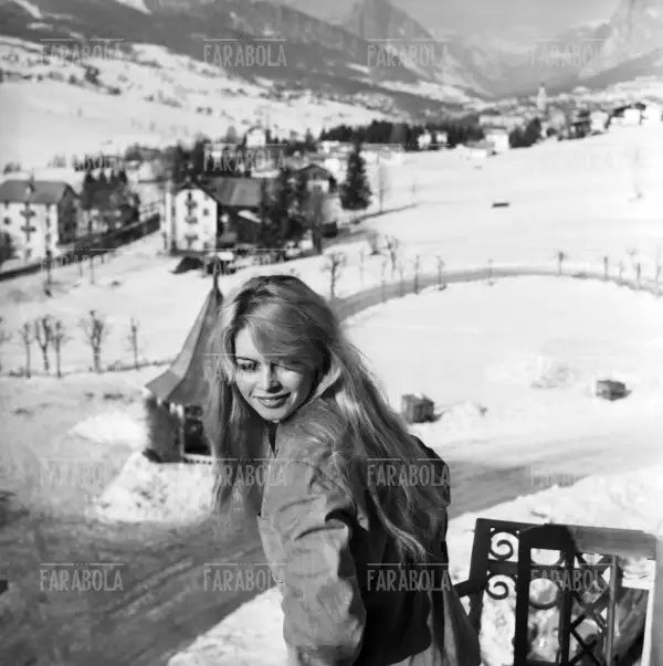 Brigitte Bardot, Cortina d'Ampezzo, 1958