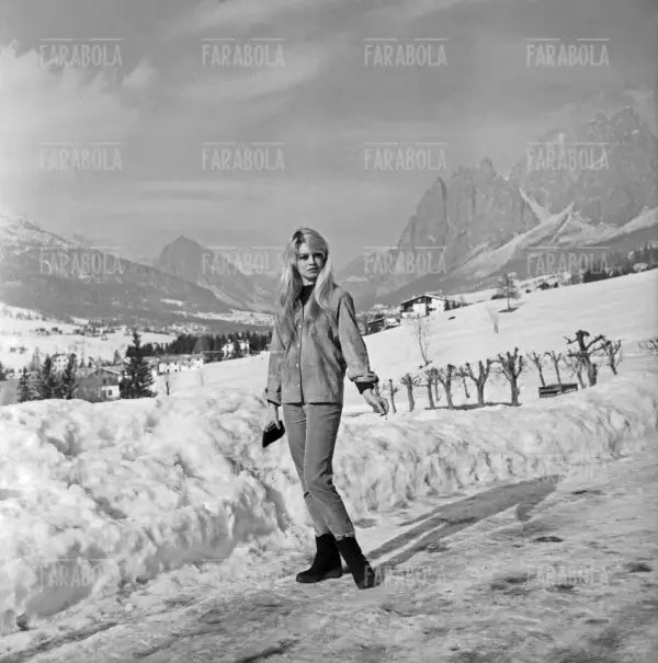 Brigitte Bardot, Cortina d'Ampezzo, 1958