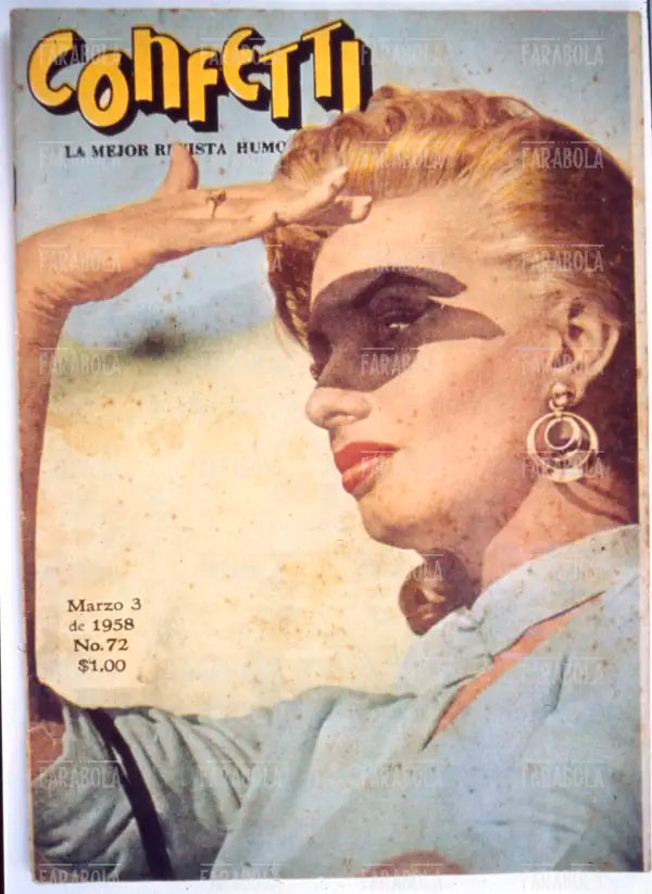 Sophia Loren, Copertina di Confetti, 1958