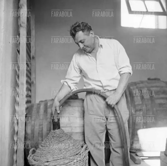 Un oste infiasca il vino, Macallè, Etiopia, 1958