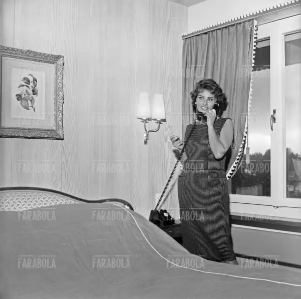 Sophia Loren, B¸rgenstock, 1958