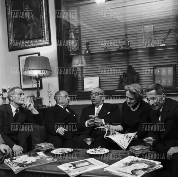 Marino Moretti, Aldo Palazzeschi, Arnoldo Mondadori e Dino Buzzati, Casa Editrice Mondadori, Milano, 1958