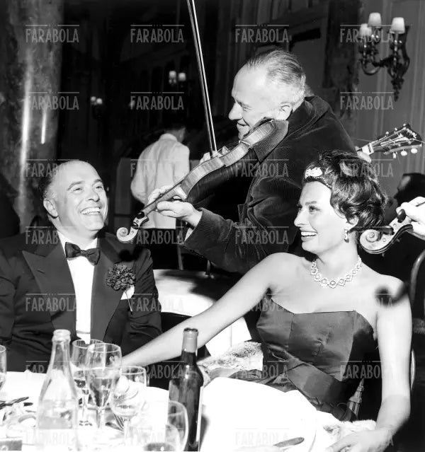Sophia Loren e Carlo Ponti, Festival di Cannes, 1958