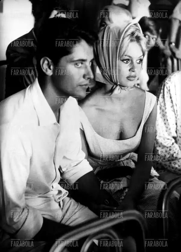 Brigitte Bardot e Sacha Distel, Saint-Tropez, 1958