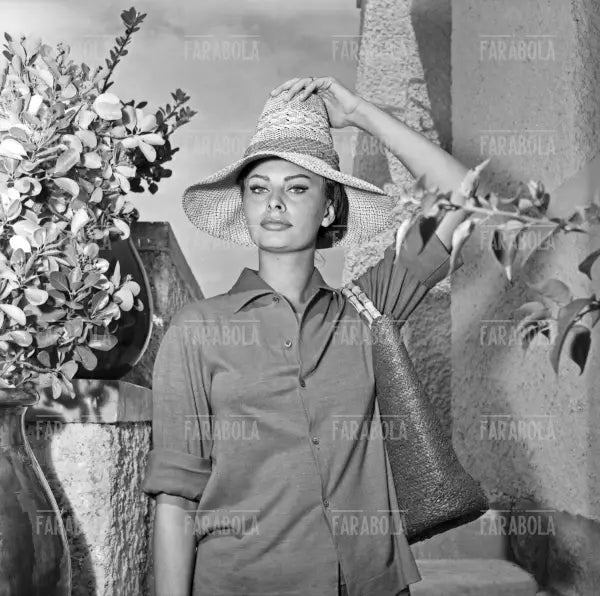 Sophia Loren in vacanza, Saint-Tropez, 1958
