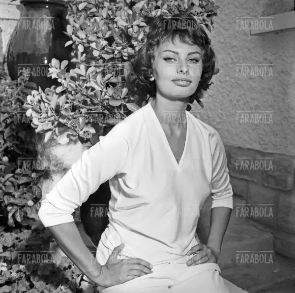 Sophia Loren in vacanza, Saint-Tropez, 1958