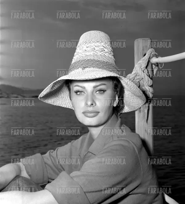 Sophia Loren in vacanza, Saint-Tropez, 1958