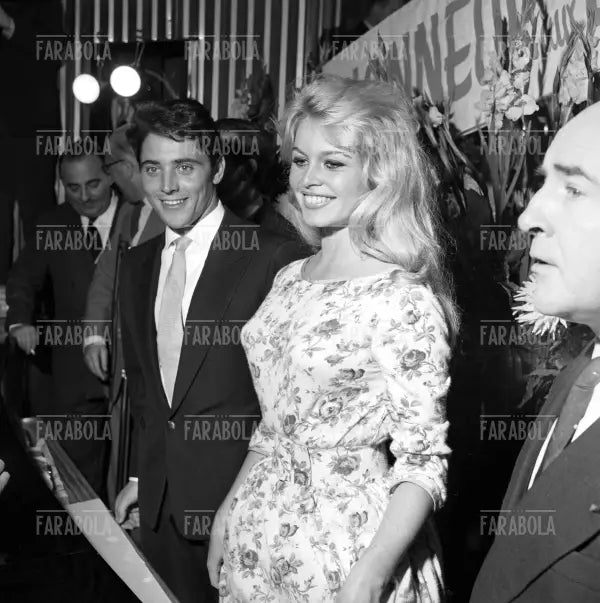 Brigitte Bardot e Sacha Distel, Parigi, 1958