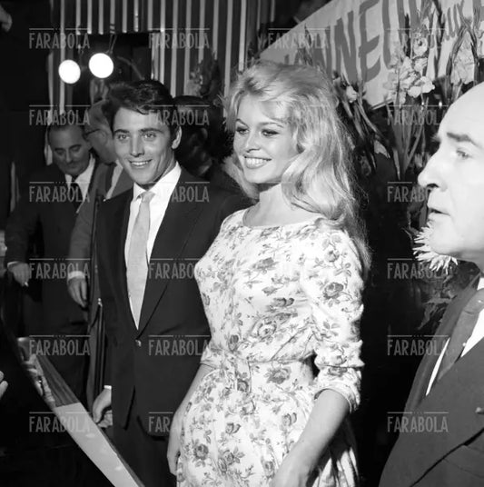 Brigitte Bardot e Sacha Distel, Parigi, 1958