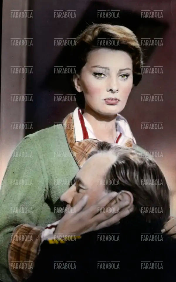 Sophia Loren e Trevor Howard, Film La chiave, 1958