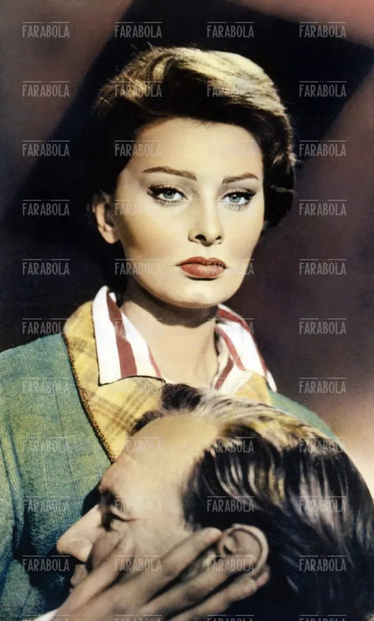 Sophia Loren e Trevor Howard, Film La chiave, 1958